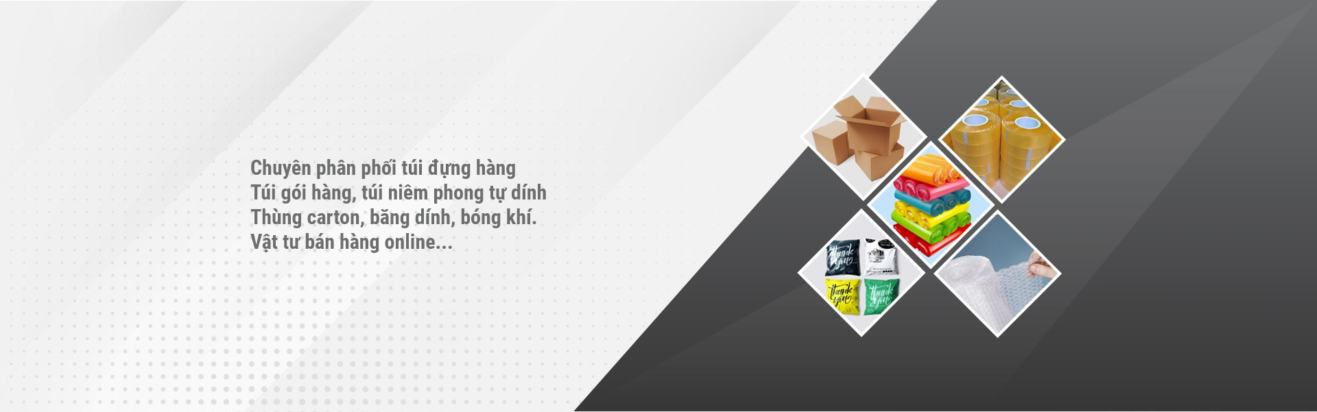 Túi  đựng hàng, túi đóng hàng  COD